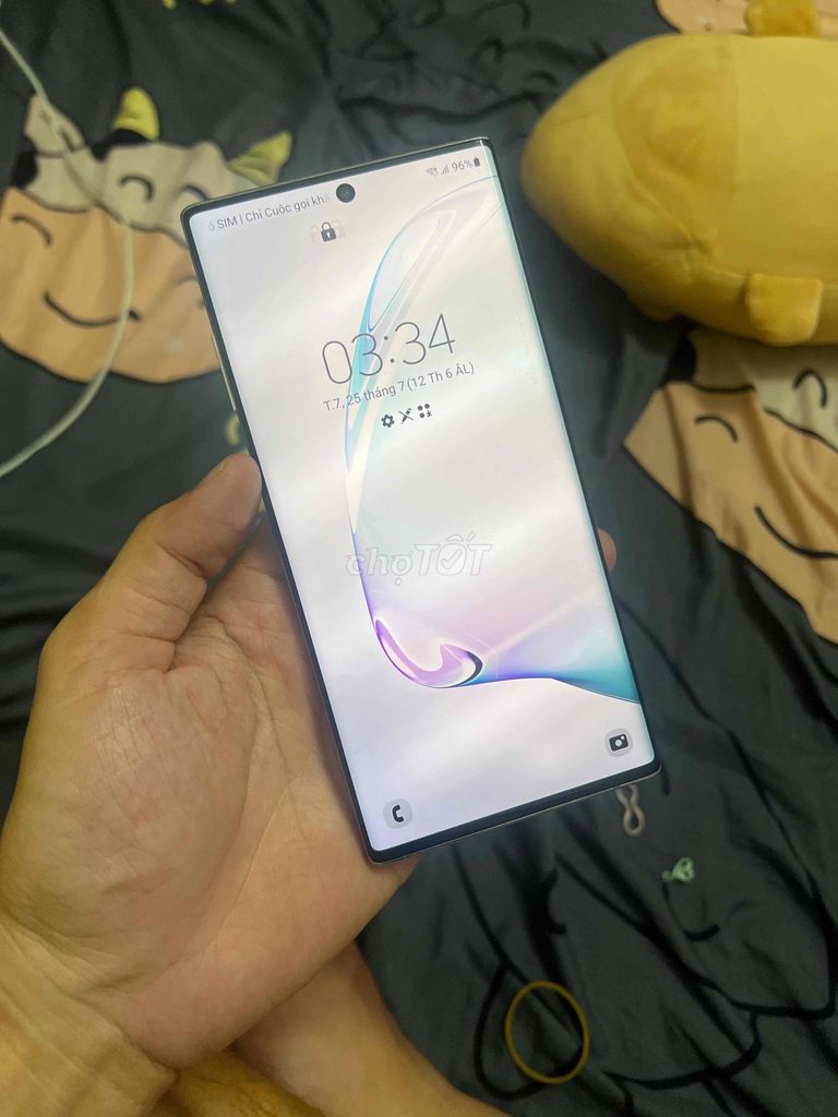 Samsung Note 10 Plus 12GB 256GB Bạc. Mua bán Điện thoại tại Quận Tây Hồ Hà Nội được đăng bởi Nguyễn Văn Lung hình 1