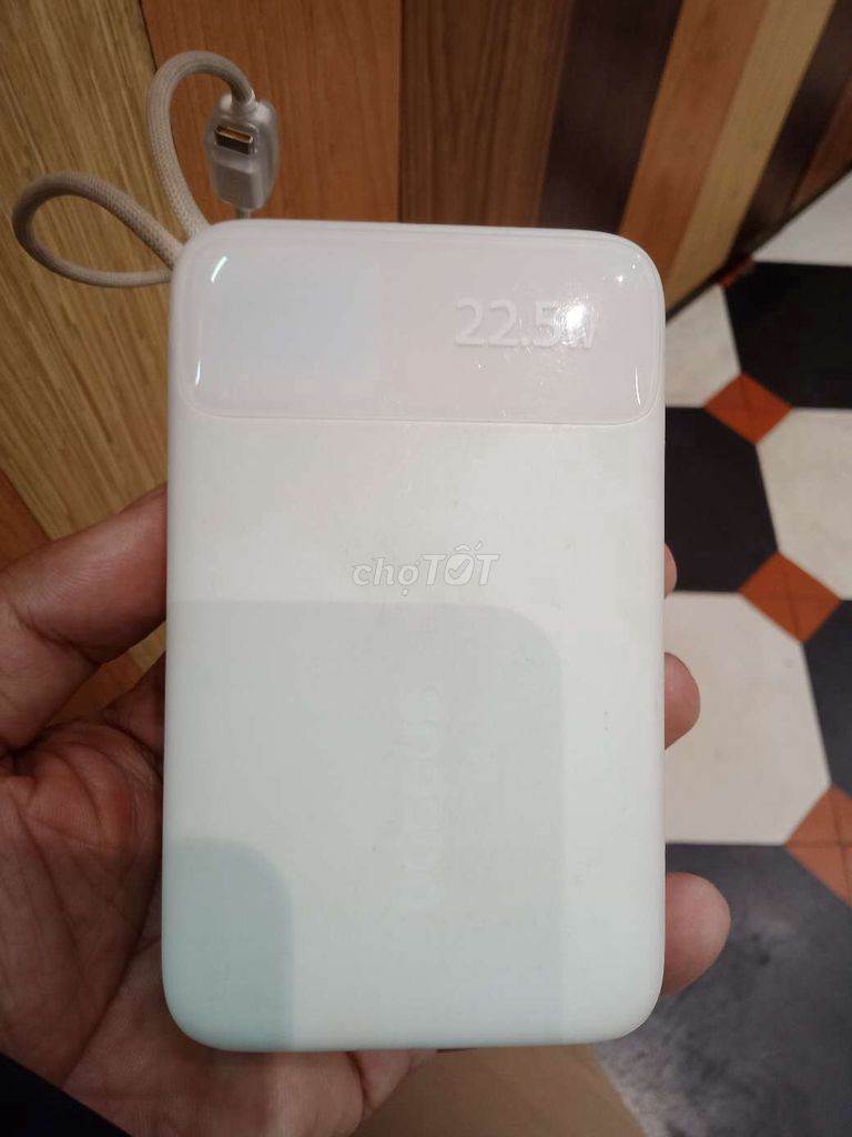 Sạc dự phòng Baseus 20000mAh Trắng. Mua bán Phụ kiện (Màn hình, Chuột...) tại Quận Ngô Quyền Hải Phòng được đăng bởi Truonglam hình 1