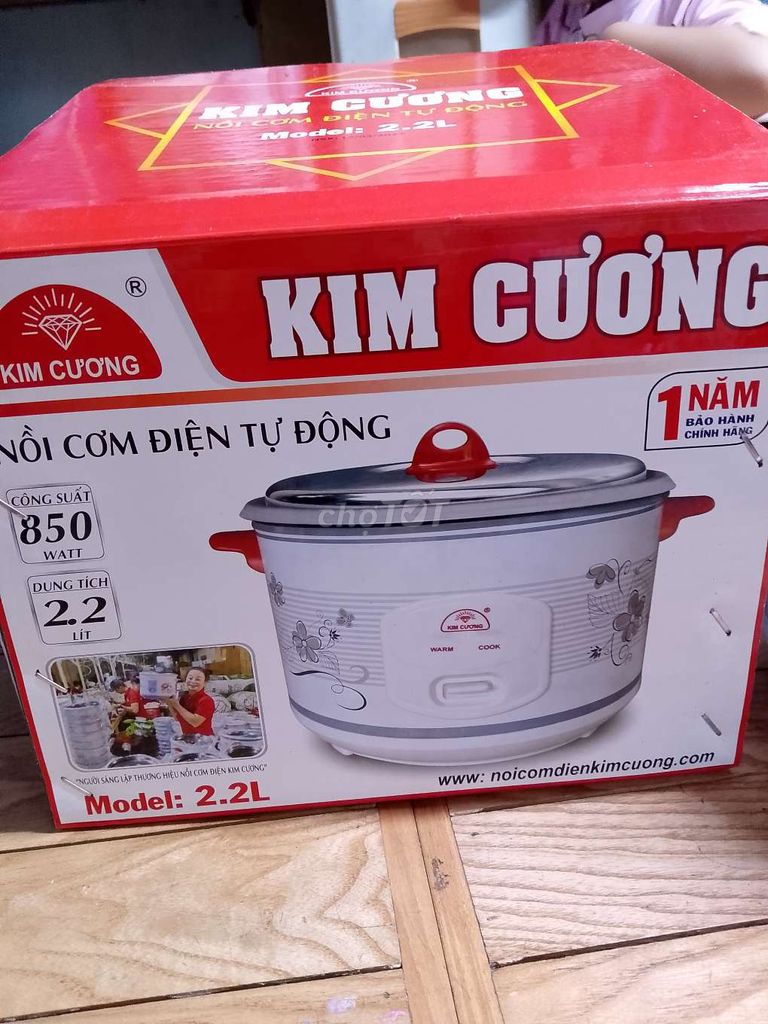 Nồi cơm điện kim cương 2.2l