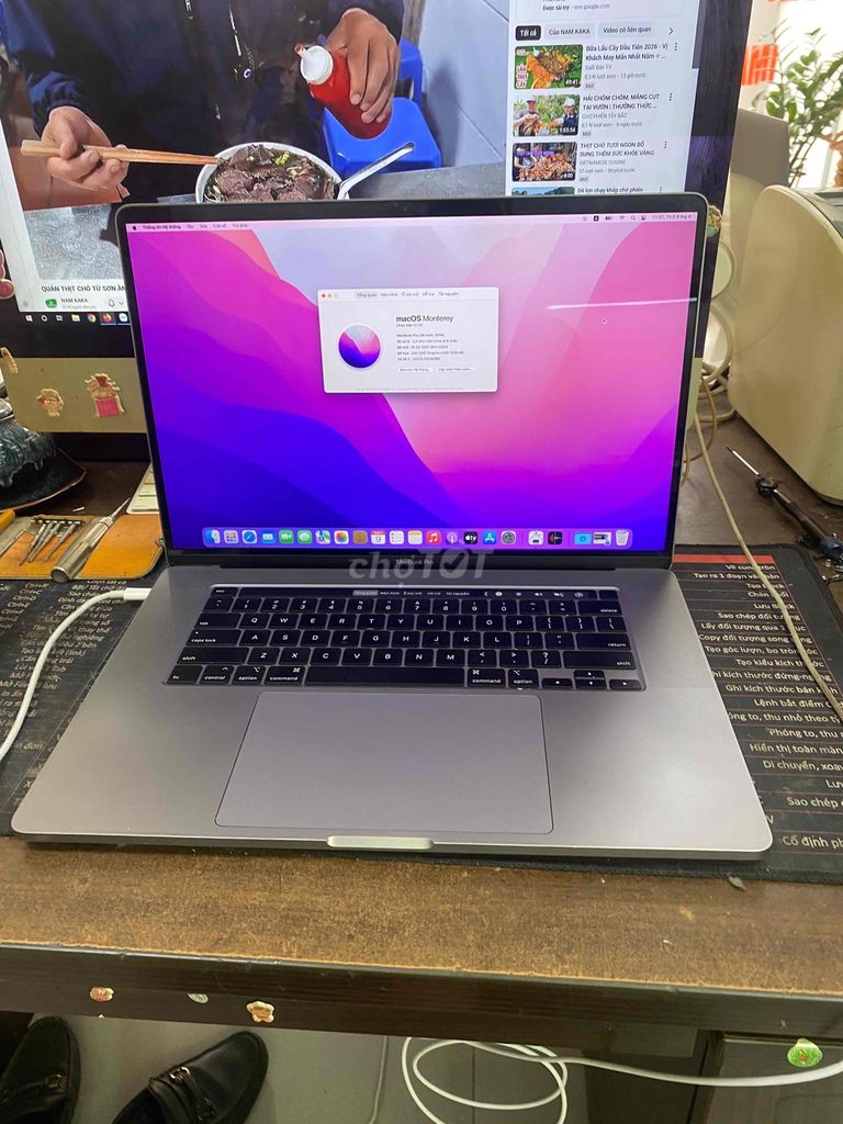 MacBook Pro 2019 i9 ram 16GB/512GB màn 16 inh vega. Mua bán Laptop tại Quận Hoàng Mai Hà Nội được đăng bởi Mac98 hình 1