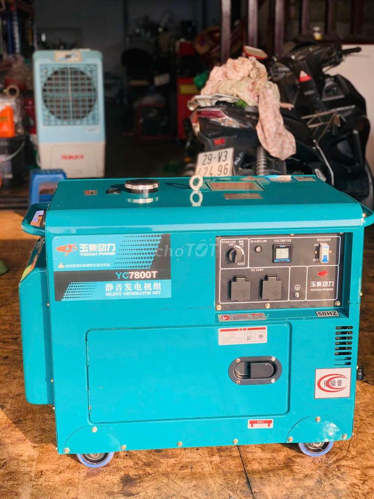 Máy phát điện Yuchai chạy dầu C7800T 5.5kW. Mua bán Nội thất, đồ gia dụng khác tại Huyện Thường Tín Hà Nội được đăng bởi Nvt hình 1
