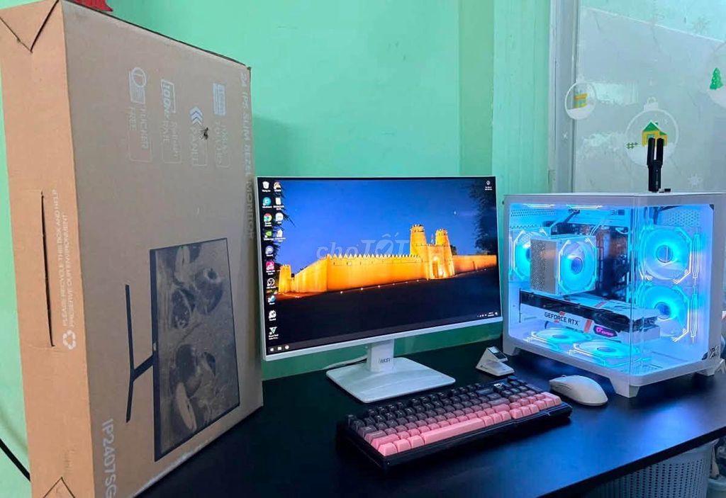 MSI PRO H610M-E DDR4 i5-13400F 32GB RTX 3060 Trắng. Mua bán Máy tính để bàn tại Quận Gò Vấp Tp Hồ Chí Minh được đăng bởi Hội Đồ Điện Tử hình 1