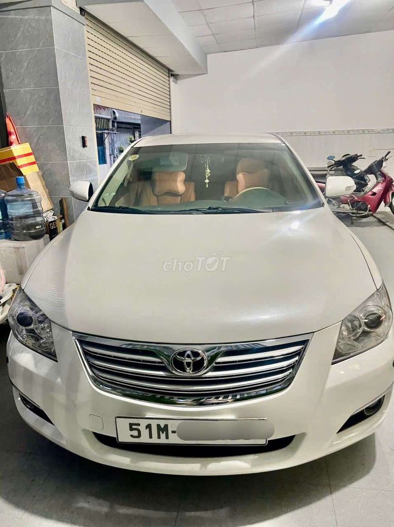 Toyota Camry 2008 2.4G, номера Хошимина