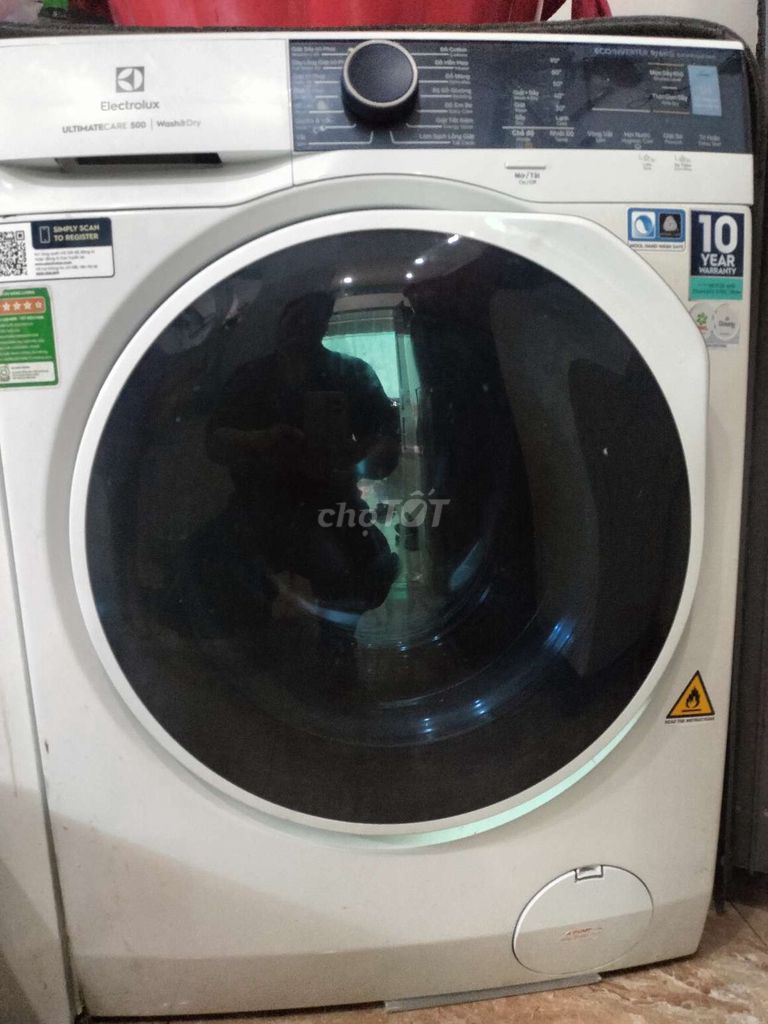 Máy giặt sấy Electrolux 9kg/6kg Trắng. Mua bán Máy giặt tại Quận Tân Bình Tp Hồ Chí Minh được đăng bởi Minh Anh hình 1