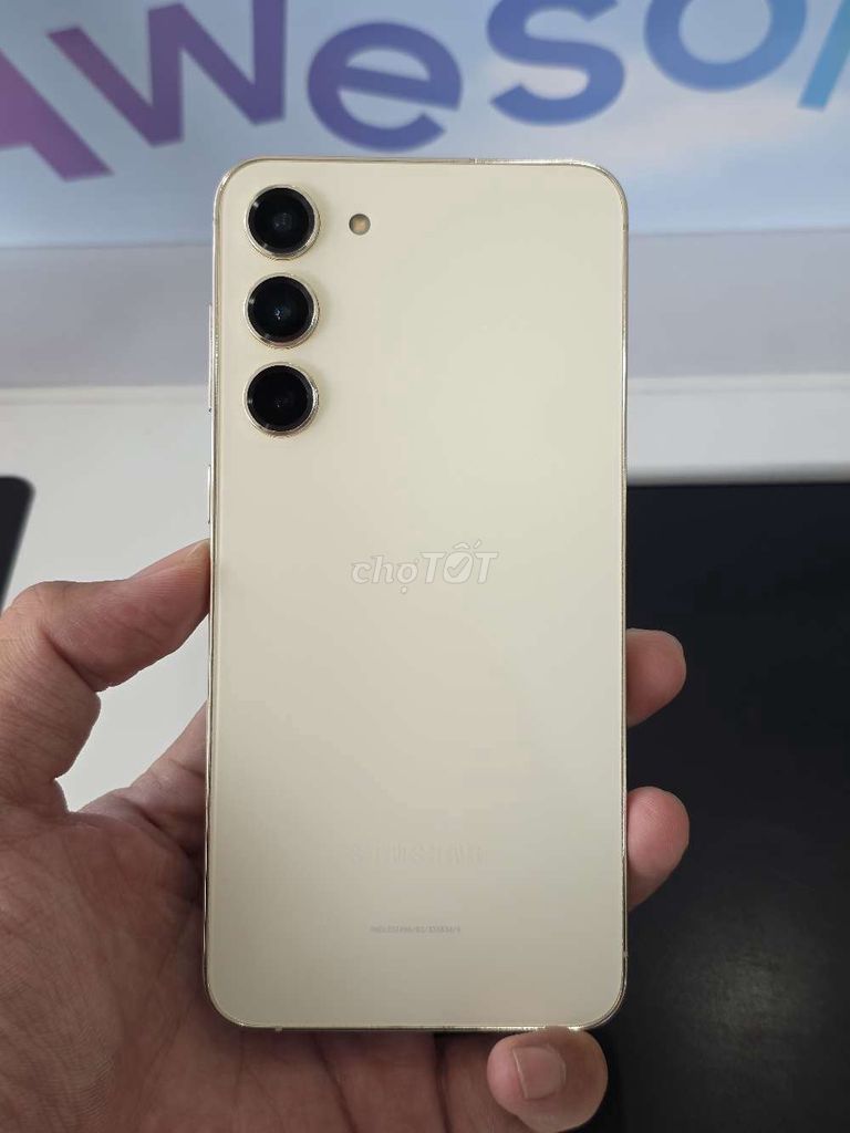 Samsung S23 Plus 256GB Vàng 98%. Mua bán Điện thoại tại Quận 8 Tp Hồ Chí Minh được đăng bởi Thanh Tùng hình 1