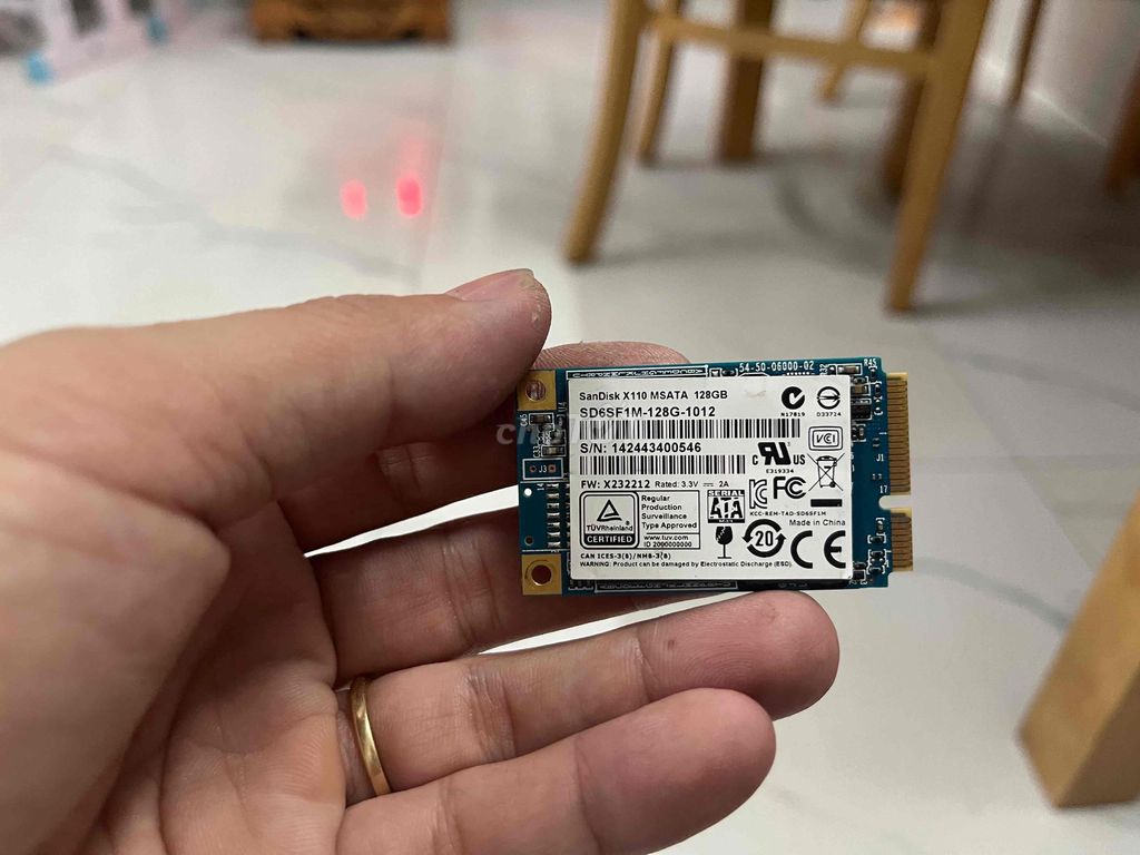 Ổ cứng SSD SanDisk X110 MSATA 128GB. Mua bán Linh kiện (RAM, Card...) tại Thành phố Thủ Đức Tp Hồ Chí Minh được đăng bởi Nguyễn Dũng hình 1