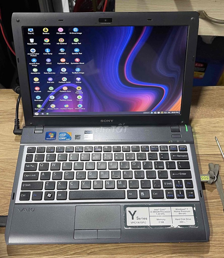 Sony Vaio Y Series i3 còn đẹp. Mua bán Laptop tại Quận Bình Tân Tp Hồ Chí Minh được đăng bởi VTH Computer hình 1