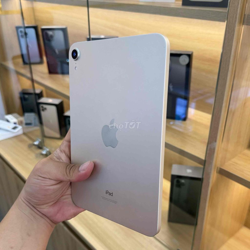 IPAD MINI 6 64GB SILVER, PURPLE MÁY ĐẸP NHƯ MỚI