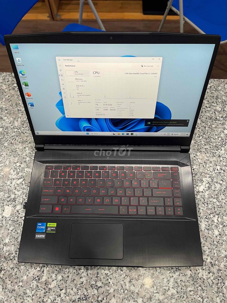 i5-12450H 15.6 inch 16GB/512GB/ RTX4050 6G. Mua bán Laptop tại Thành phố Biên Hòa Đồng Nai được đăng bởi TLaptop hình 1