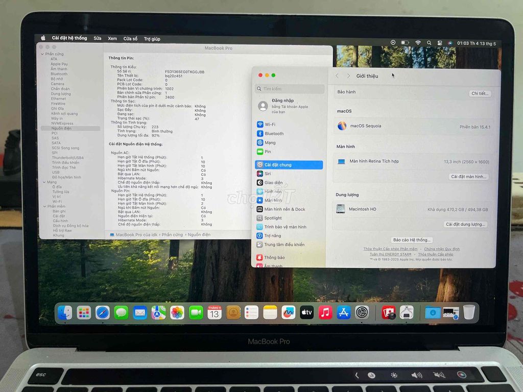 Apple MacBook Pro M1/8GB/512GB. Mua bán Laptop tại Quận Gò Vấp Tp Hồ Chí Minh được đăng bởi Chí Hướng Group  hình 1