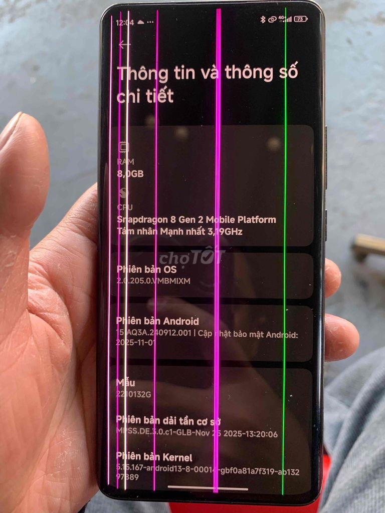 Xiaomi 13 Pro 8GB Snapdragon 8 Gen 2 Đen. Mua bán Điện thoại tại Quận Bình Tân Tp Hồ Chí Minh được đăng bởi Hiếu Huỳnh hình 1