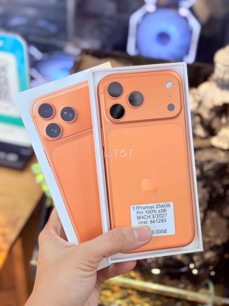 iPhone 17 Pro Max 256GB lướt sạc 37 lần FPT SHOP. Mua bán Điện thoại tại Thành phố Buôn Ma Thuột Đắk Lắk được đăng bởi Đan Huy hình 1