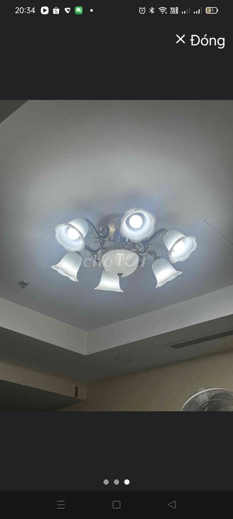 Đèn chùm trắng đã sử dụng. Mua bán Đèn tại Huyện Thanh Trì Hà Nội được đăng bởi hùng hình 1
