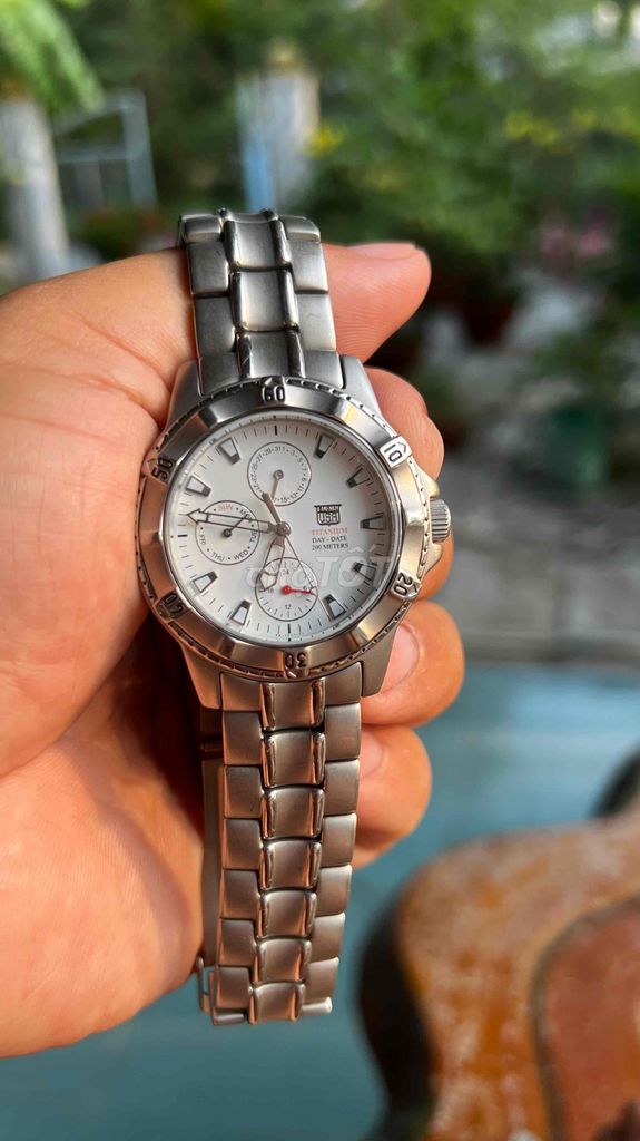 Đồng hồ Elgin Titanium Day Date Nam Bạc. Mua bán Đồng hồ tại Quận Thốt Nốt Cần Thơ được đăng bởi Minh c Nhật Thuỵ hình 1