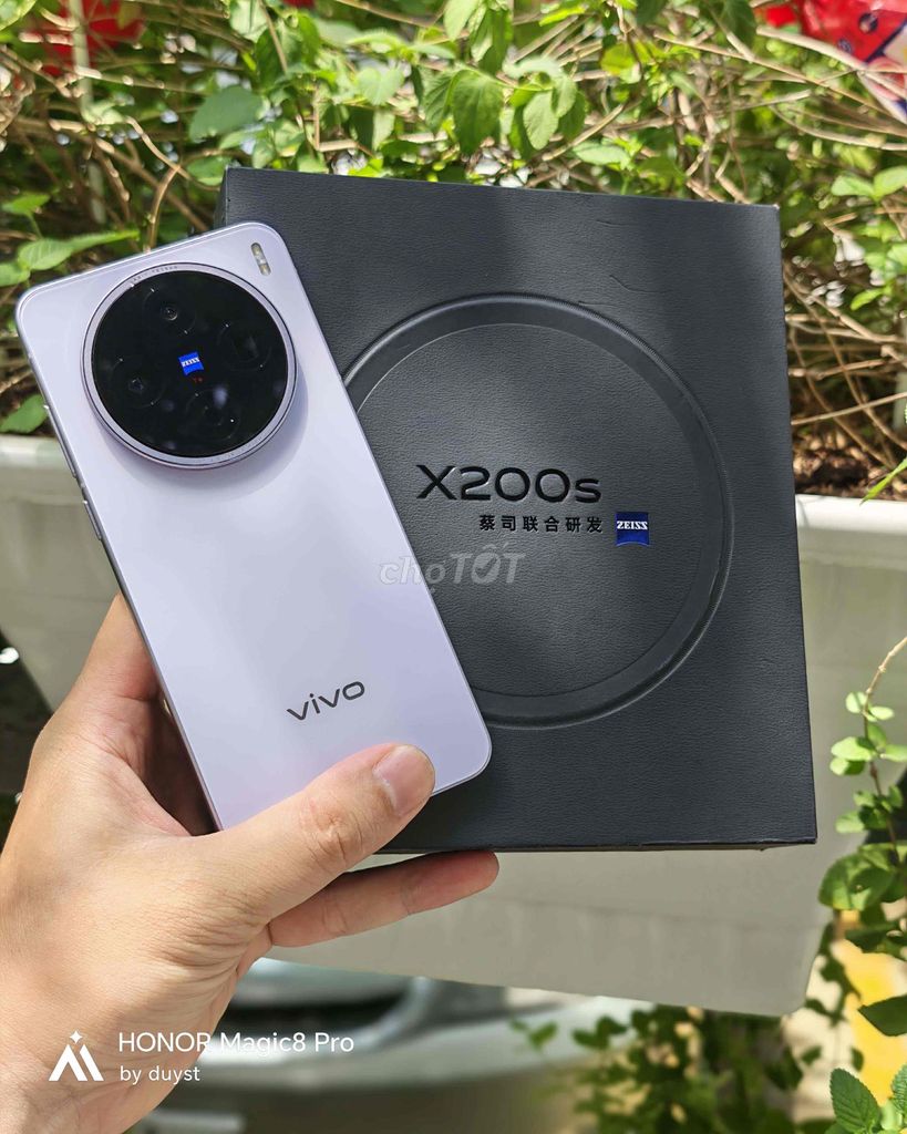 Vivo X200s 256GB Tím Nội địa. Mua bán Điện thoại tại Thành phố Biên Hòa Đồng Nai được đăng bởi Ha duy phuc hình 1