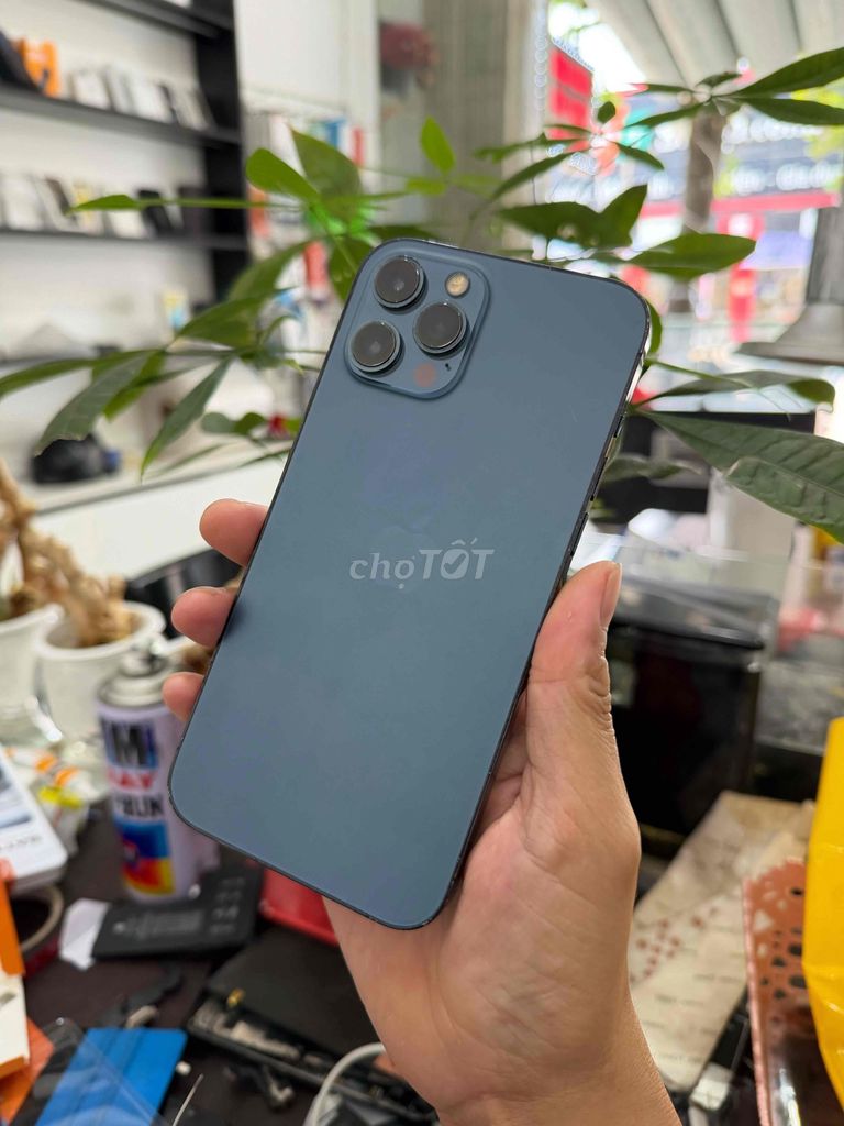 Apple iPhone 12 Pro Max Xanh. Mua bán Điện thoại tại Quận Hải Châu Đà Nẵng được đăng bởi TH hình 1