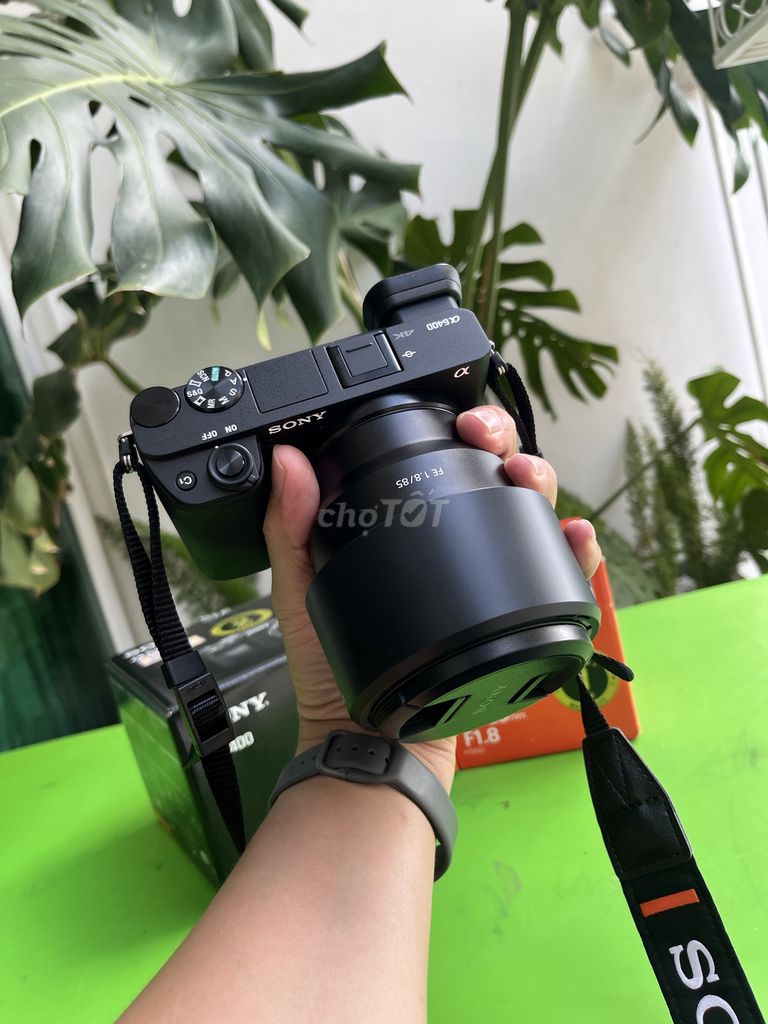 Bộ máy ảnh Sony 6400 + len 85mm f1.8 đẹp như mới. Mua bán Máy ảnh, Máy quay tại Thành phố Buôn Ma Thuột Đắk Lắk được đăng bởi Nguyen Van Mung hình 1