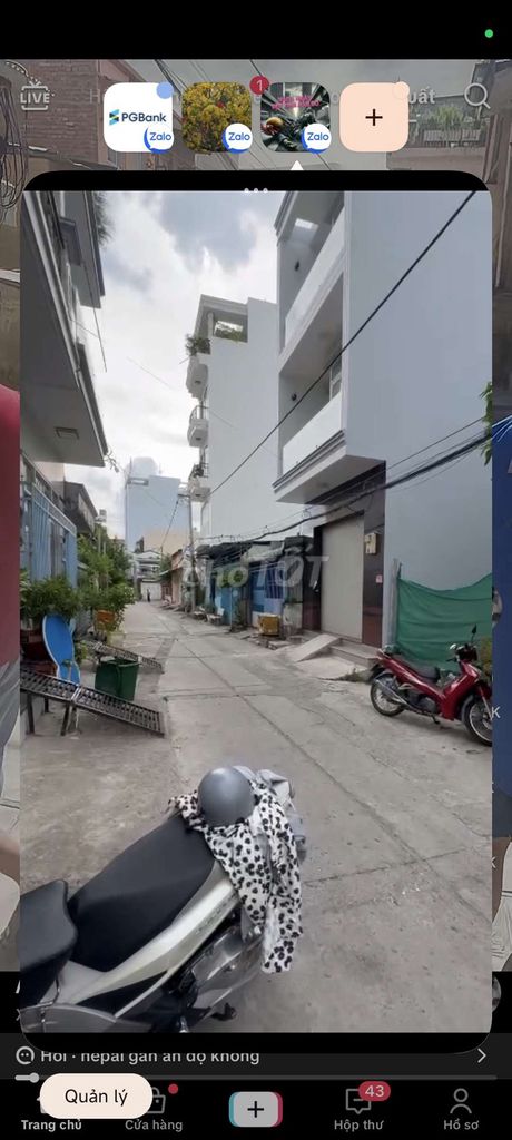 Аренда · 1 комн. · 48 м² · Quận Bình Tân, ул. khu dân cư nam Hùng Vương