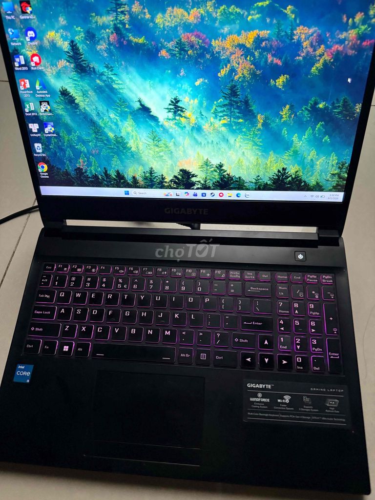 GIGABYTE G5 GD i5-11400H 16GB/512 ko lỗi bao tét. Mua bán Laptop tại Quận Gò Vấp Tp Hồ Chí Minh được đăng bởi VũHùng hình 1