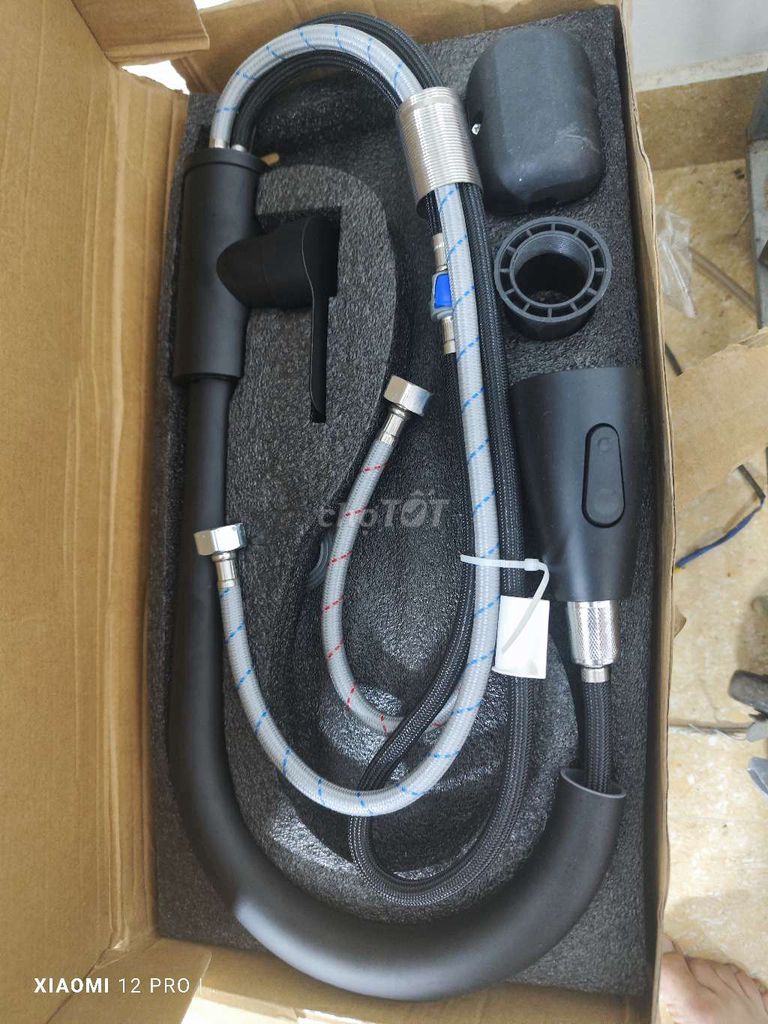 Vòi rửa bát màu Đen Mới 100%. Mua bán Thiết bị vệ sinh, nhà tắm tại Huyện Nam Trực Nam Định được đăng bởi Tran Luc hình 1