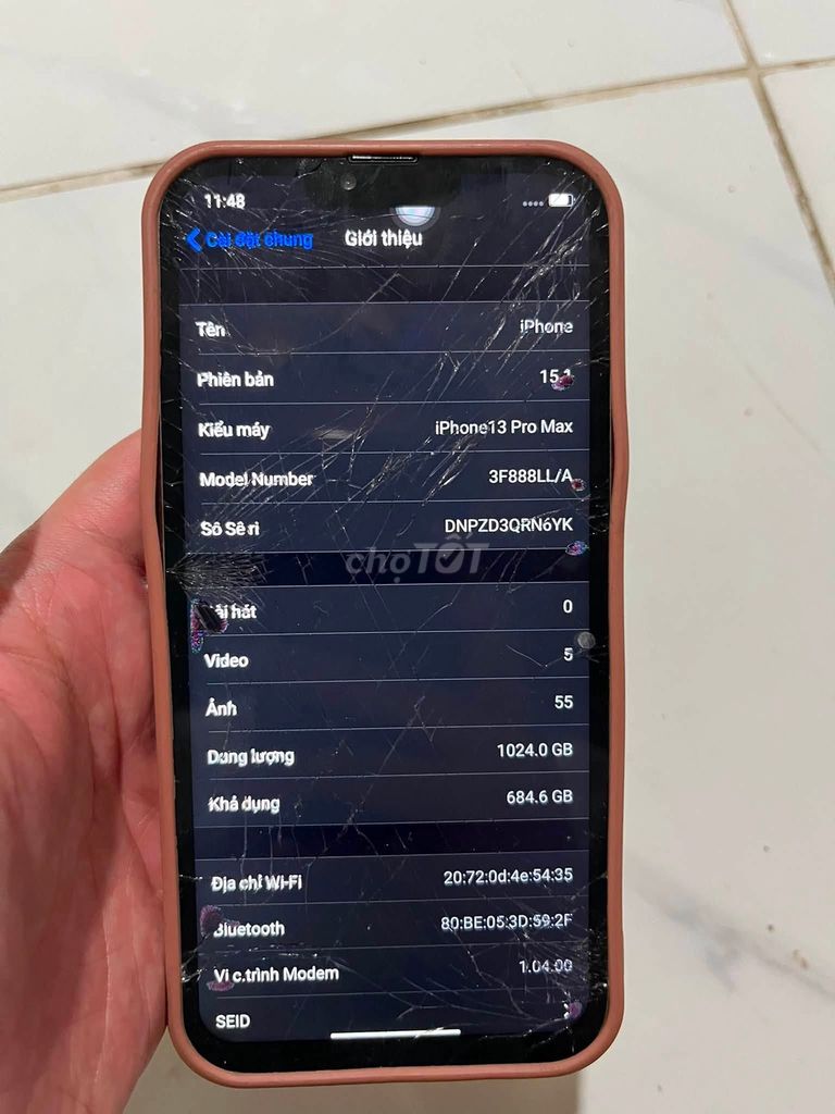 Apple iPhone 13 Pro Max 1024GB Vàng. Mua bán Điện thoại tại Quận 10 Tp Hồ Chí Minh được đăng bởi Hội Đồ Điện Tử hình 1