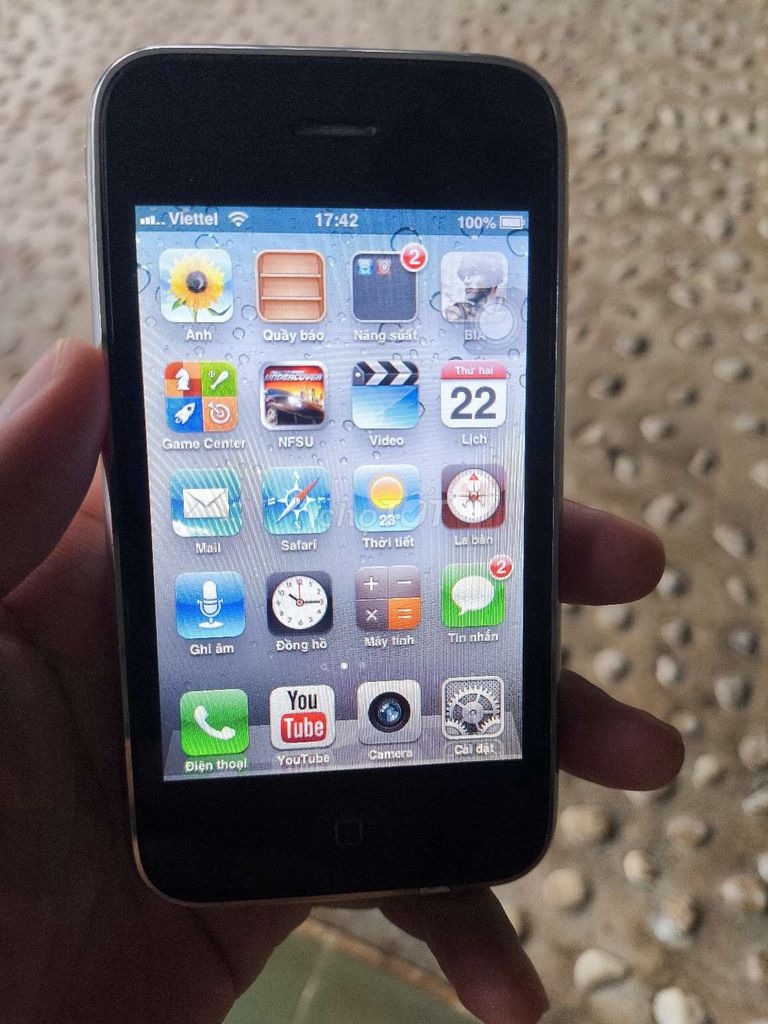 Apple iPhone 3G 16GB Trắng Điện thoại cổ điển. Mua bán Điện thoại tại Thành phố Long Khánh Đồng Nai được đăng bởi duy sim hình 1