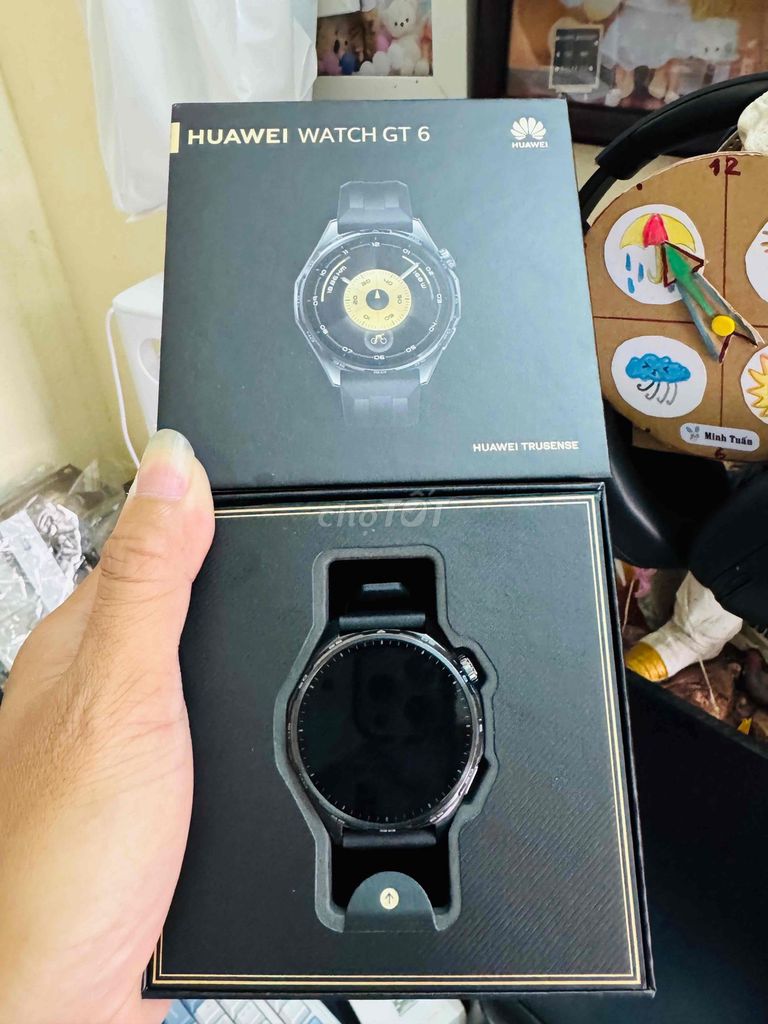 Huawei Watch GT 6 Đen 46mm chính hãng. Mua bán Thiết bị đeo thông minh tại Quận Cẩm Lệ Đà Nẵng được đăng bởi Huawei Chính Hãng Đà Nẵng zz Mua và Bán Đồng Hồ Mới Cũ zz  hình 1