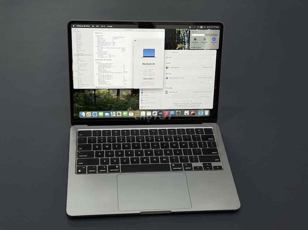 Apple Macbook Air M3 16GB/256GB Bạc. Mua bán Laptop tại Quận Thanh Xuân Hà Nội được đăng bởi quỳnh chi hình 1