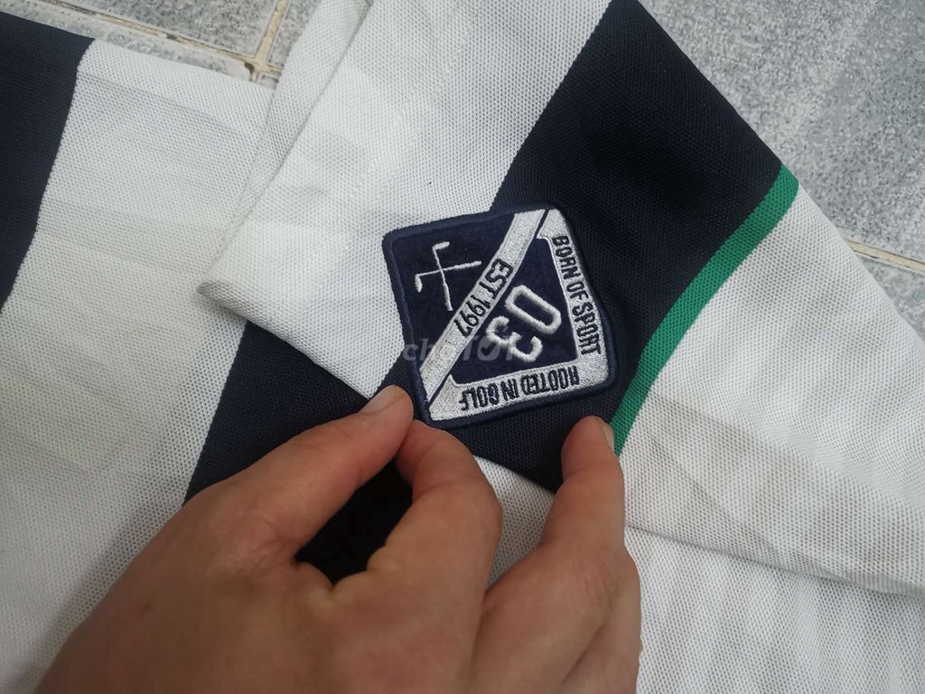 Áo polo Adidas Golf Sọc form M 128840309