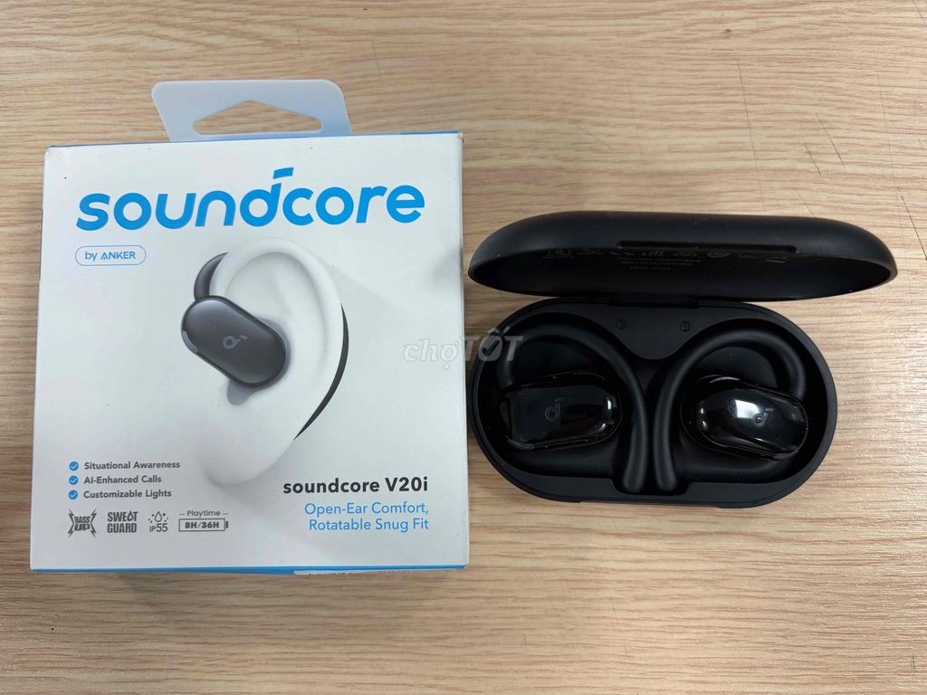 Tai nghe Anker Soundcore V20i Đen. Mua bán Tivi, Âm thanh tại Quận Bắc Từ Liêm Hà Nội được đăng bởi Vũ Lê  hình 1