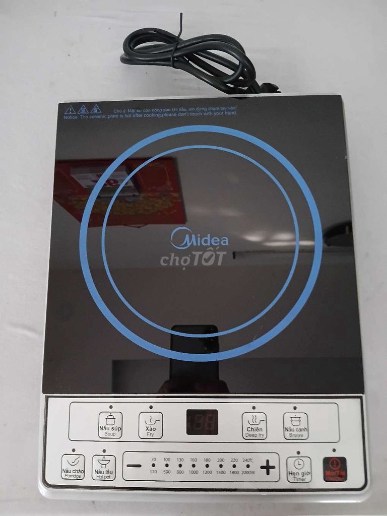 Bếp từ Midea MI-B2015DE. Mua bán Bếp, lò, đồ điện nhà bếp tại Huyện Đức Hòa Long An được đăng bởi Huỳnh Thị Kim Anh hình 1