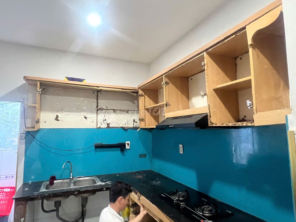 cải tạo tủ bếp Gỗ sang tủ bếp nhựa đặc. Mua bán Tủ, kệ gia đình tại Huyện Hóc Môn Tp Hồ Chí Minh được đăng bởi Nguyên tủ bếp nhựa ECOPLAST hình 1