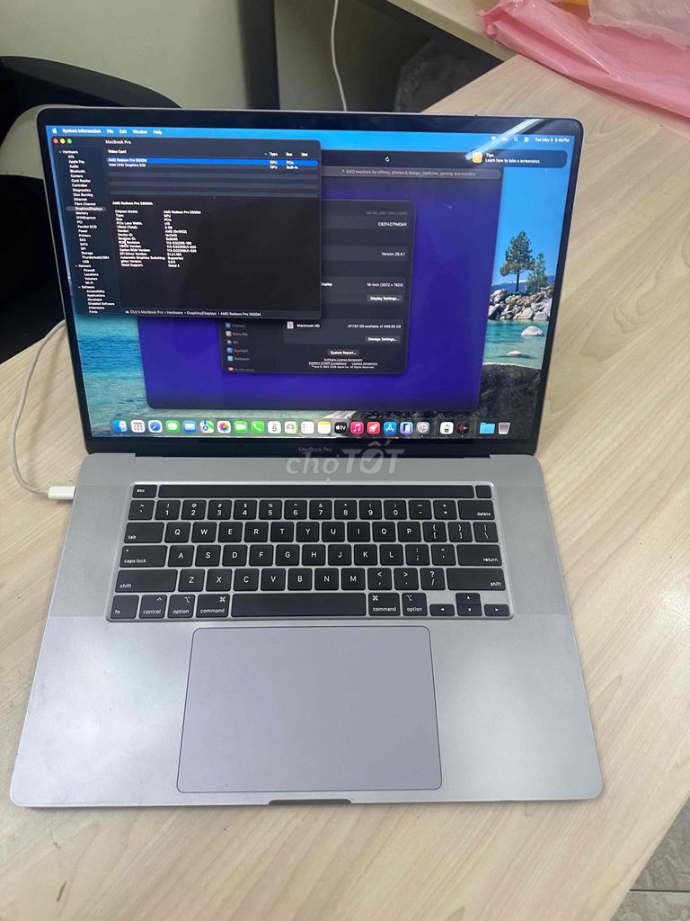 thanh lý cấu hình khủng pro 2019 16" i9/64/512 8g. Mua bán Laptop tại Quận Cầu Giấy Hà Nội được đăng bởi Minh Khuê hình 1