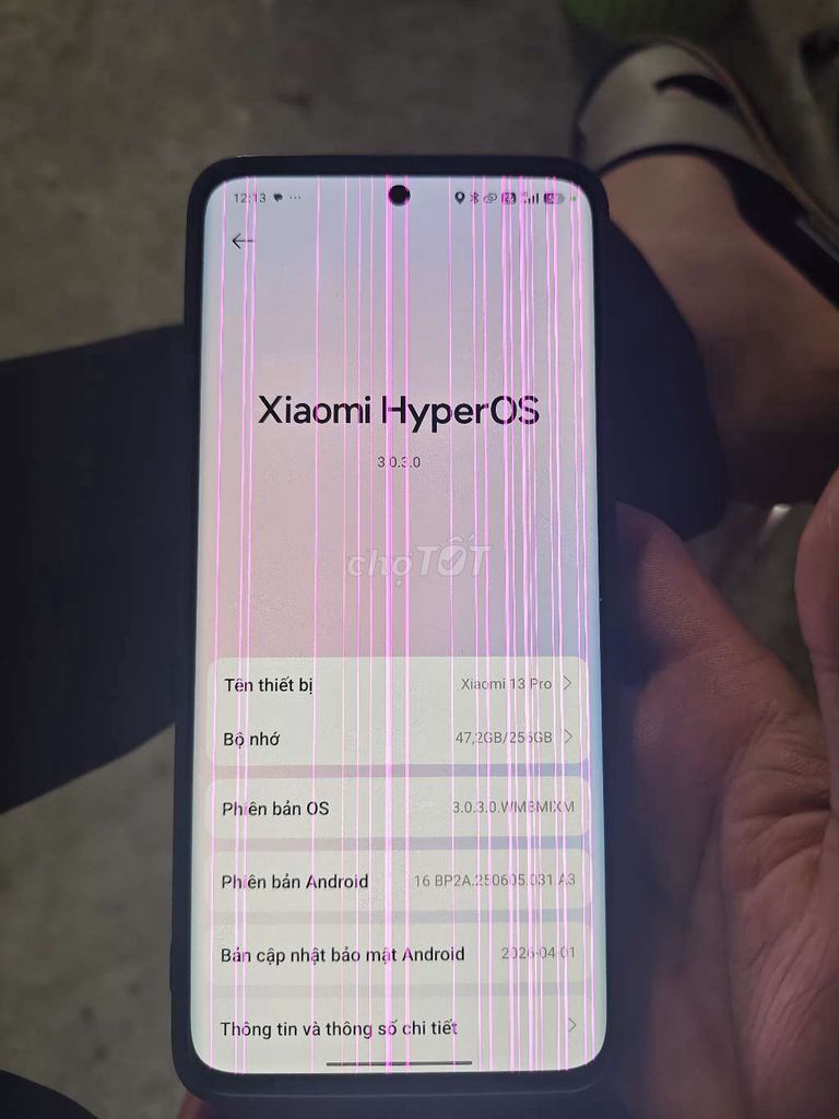 Xiaomi 13 Pro 256GB Đen. Mua bán Điện thoại tại Quận 12 Tp Hồ Chí Minh được đăng bởi Hùng hình 1