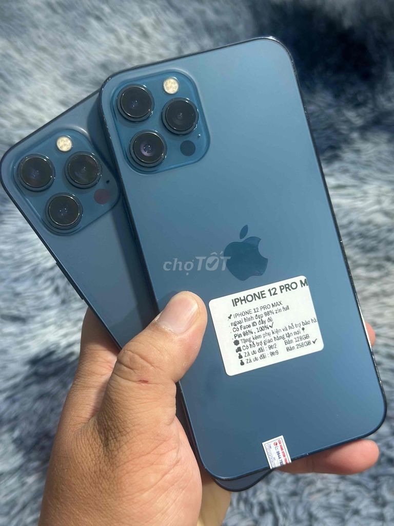 IPHONE 12 PRO MAX 128GB zin đẹp. Mua bán Điện thoại tại Huyện Trảng Bom Đồng Nai được đăng bởi Hồ Trung Hiếu hình 1