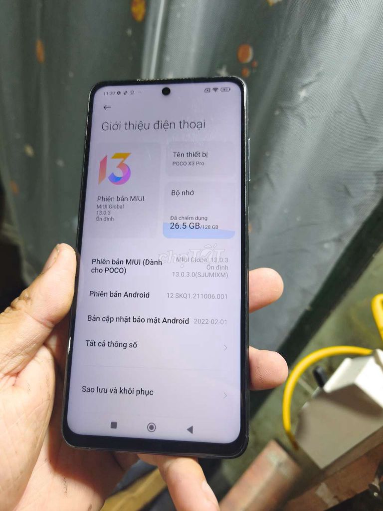 Xiaomi Poco X3 Pro 128GB. Mua bán Điện thoại tại Quận Nam Từ Liêm Hà Nội được đăng bởi Hoàng Đông hình 1
