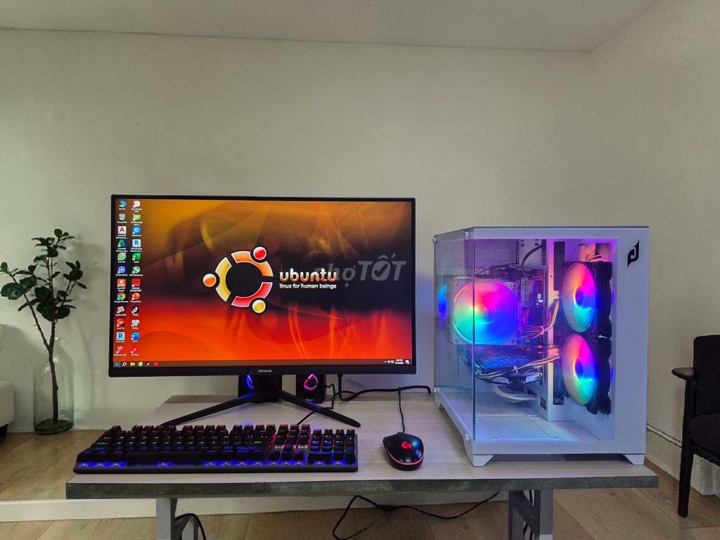 Bộ đồ họa Game màn hình 27" card 4g , ram 16gb dd4. Mua bán Máy tính để bàn tại Quận Tân Bình Tp Hồ Chí Minh được đăng bởi Thúy Hằng  hình 1