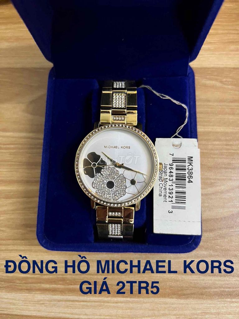 Đồng hồ Michael Kors MK3864 Nữ Vàng. Mua bán Đồng hồ tại Quận Cái Răng Cần Thơ được đăng bởi Annie Truong hình 1