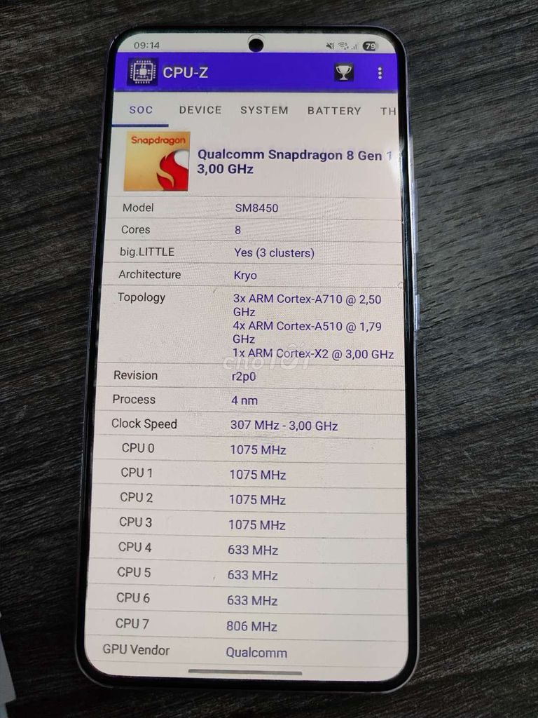 Samsung S22 128GB Tím. Mua bán Điện thoại tại Quận Hà Đông Hà Nội được đăng bởi Hà Đông hình 1