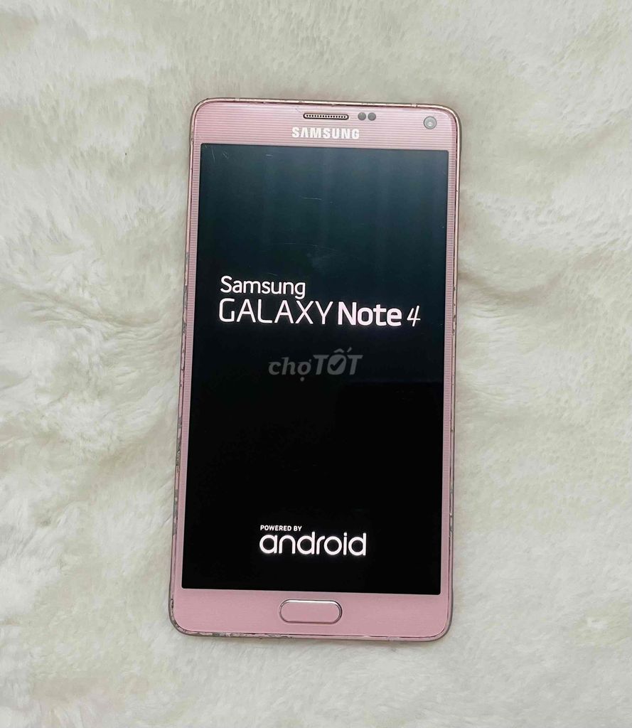 Galaxy note 4 màu Hồng màn hình 2K