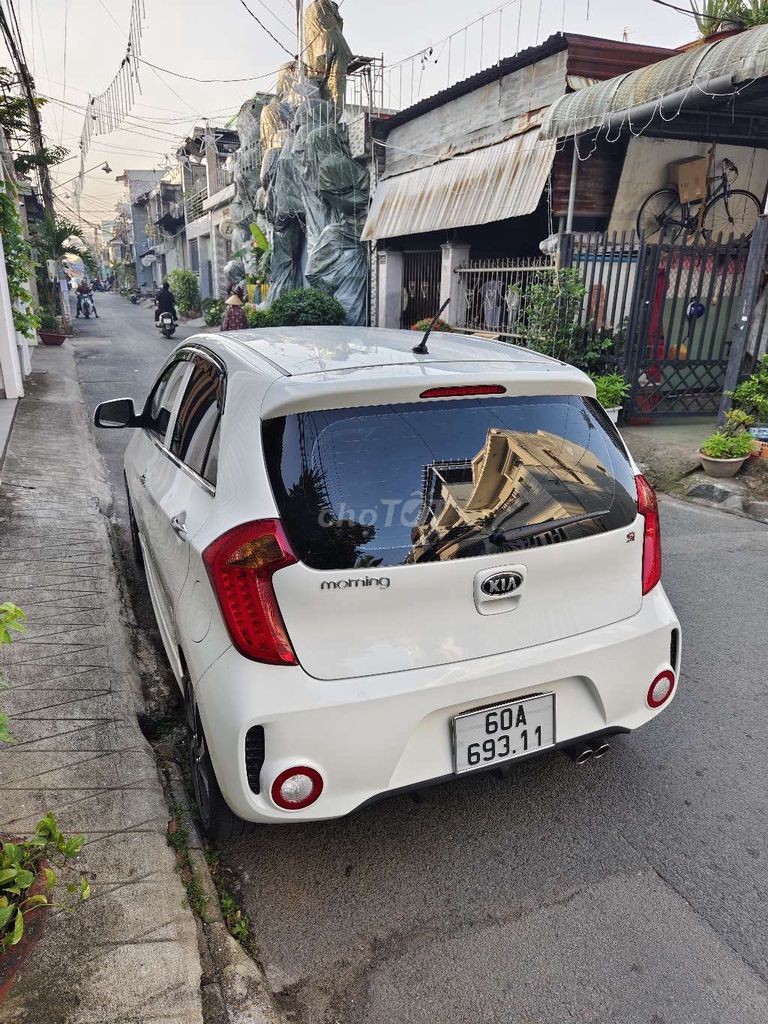 Kia Morning Si 2016 Trắng. Mua bán Ô tô tại Thành phố Biên Hòa Đồng Nai được đăng bởi Anh Sơn hình 6