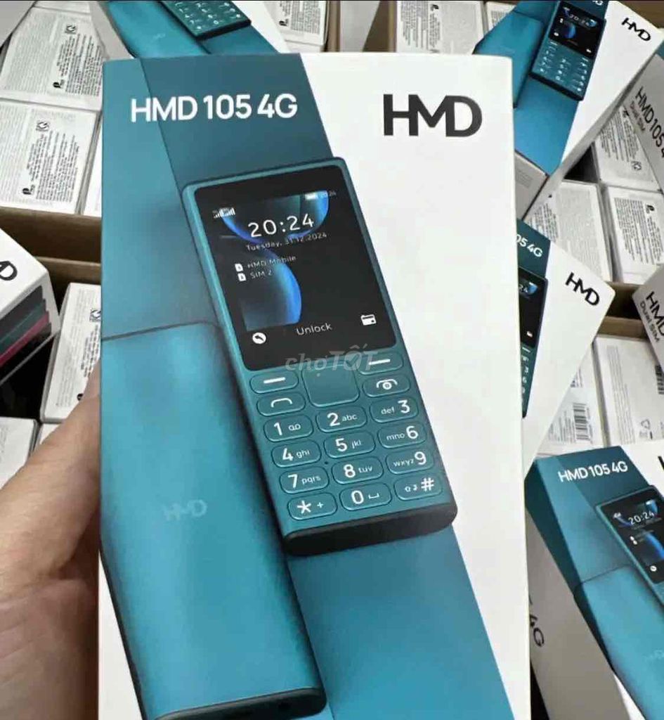 HMD 105 4G Xanh Điện thoại phổ thông. Mua bán Điện thoại tại Thành phố Thuận An Bình Dương được đăng bởi đồ đẹp giá tốt hình 1