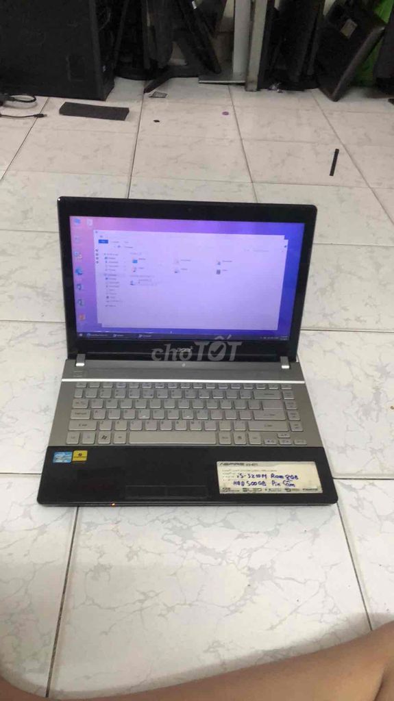 laptop acer i5-3210 Ram8gb hdd500gb pin cầm