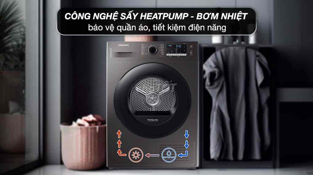 Máy Sấy bơm nhiệt SAMSUNG 9KG