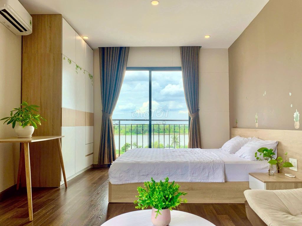 Căn Studio tách bếp, view sông cực thoáng, gần cầu Sài Gòn - Metro. Cho thuê Căn hộ/Chung cư tại Thành phố Thủ Đức Tp Hồ Chí Minh được đăng bởi Thắng Vạn  hình 3