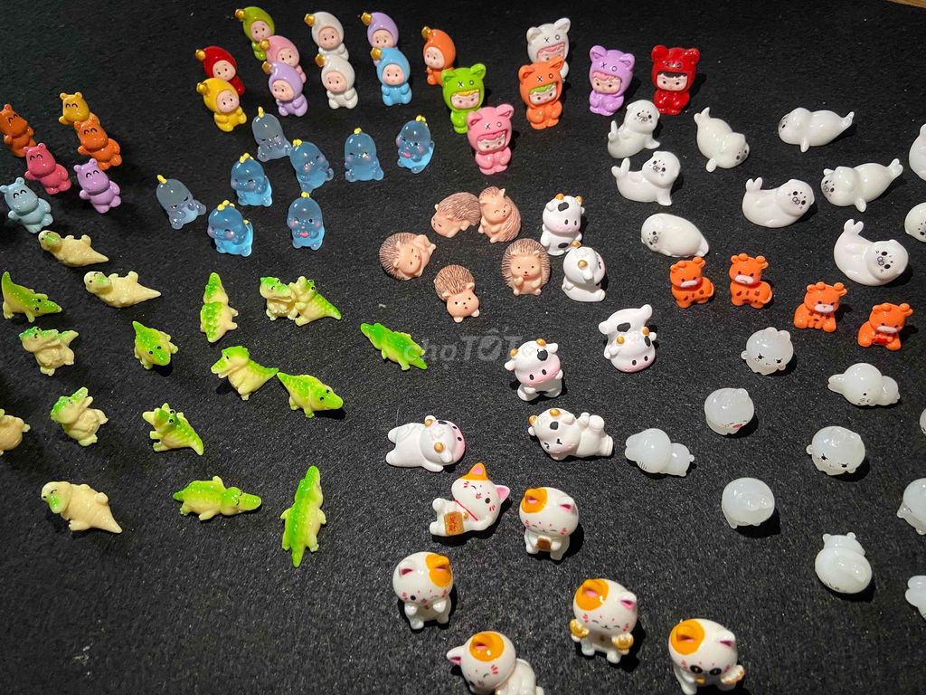 Mô hình trang trí Nhựa Nhiều màu