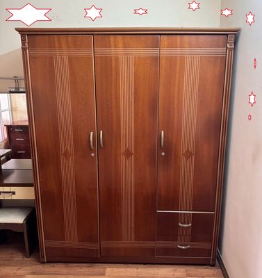 Thanh lý Tủ quần áo gỗ 3 cánh, tủ áo gỗ MDF nâu. Mua bán Tủ, kệ gia đình tại Quận Gò Vấp Tp Hồ Chí Minh được đăng bởi Đoàn Thanh Nhàn