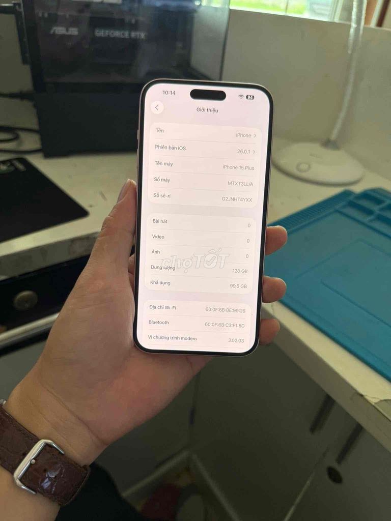 iPhone 15 Plus 128GB Hồng Mỹ. Mua bán Điện thoại tại Huyện Thuỷ Nguyên Hải Phòng được đăng bởi Hùng Nguyễn THP store hình 1