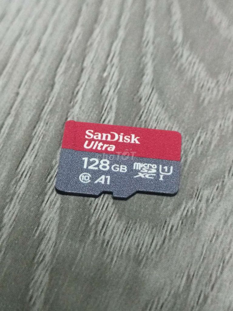 Thẻ nhớ SanDisk Ultra 128GB A1. Mua bán Phụ kiện (Màn hình, Chuột...) tại Quận Gò Vấp Tp Hồ Chí Minh được đăng bởi nguyen nguyen hình 1