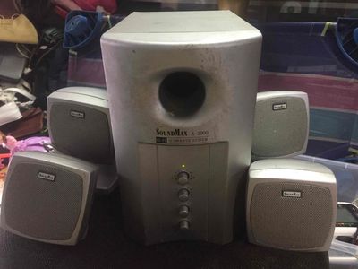 Bộ loa vi tính Soundmax 4.1 A-3000. Mua bán Tivi, Âm thanh tại Quận Tân Phú Tp Hồ Chí Minh được đăng bởi Tiệm Sách Cũ Hoàng Lộc